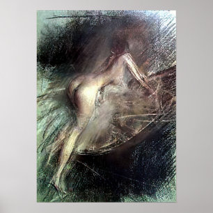 Boldini - Junge Dame betritt das Bad Poster