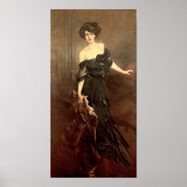 Boldini - Mademoiselle De Nemidoff Poster (Vorne)