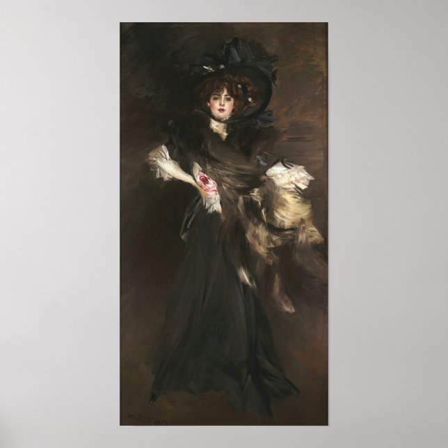 Boldini - Miss Lantelme Poster (Vorne)