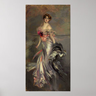 Boldini - Porträt von Marthe Regnier Poster