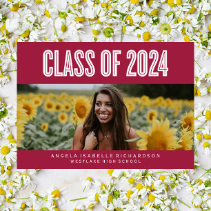 BOLDLY CHIC CLASS OF 2024 ABSCHLUSS INVITATION EINLADUNG