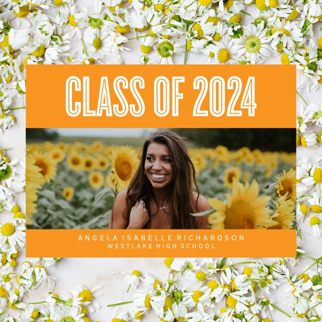 BOLDLY CHIC CLASS OF 2024 ABSCHLUSS INVITATION EINLADUNG (Von Creator hochgeladen)