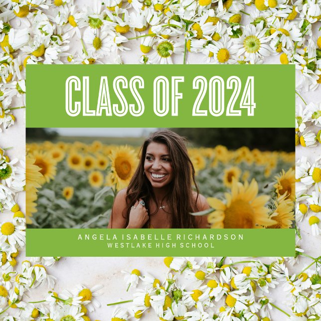 BOLDLY CHIC CLASS OF 2024 ABSCHLUSS INVITATION EINLADUNG (Von Creator hochgeladen)
