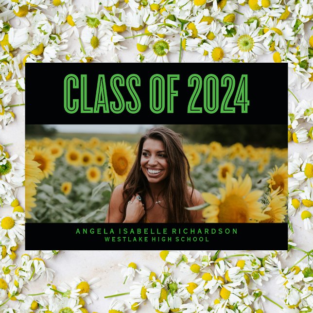 BOLDLY CHIC CLASS OF 2024 ABSCHLUSS INVITATION EINLADUNG (Von Creator hochgeladen)