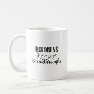 Boldness - Gym Hustle Success Motivierend Kaffeetasse
