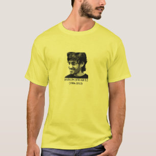 BoldProgressives.org -- Aaron Swartz T-Shirt