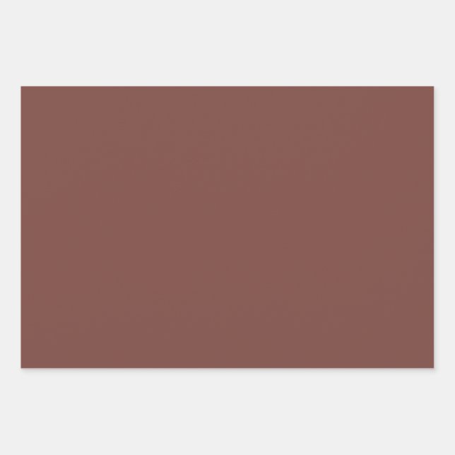 Bole Solid Color Geschenkpapier Set (Vorderseite)