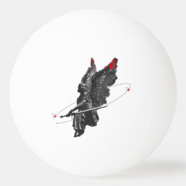 bolinha de ping pong 3 estatua arcanja  tischtennisball