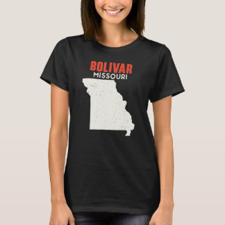 Bolivar Missouri USA Staat America Travel Missouri T-Shirt