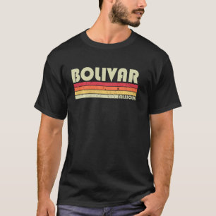 Bolivar Mo Missouri Funny City Zuhause Roots Retro T-Shirt