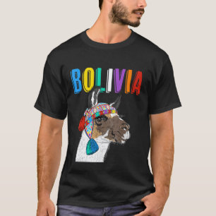 Bolivia Alpaka Produkt Bolivian LamaAlpaka Grafik T-Shirt