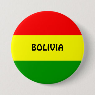 BOLIVIA: Flagge Boliviens Button