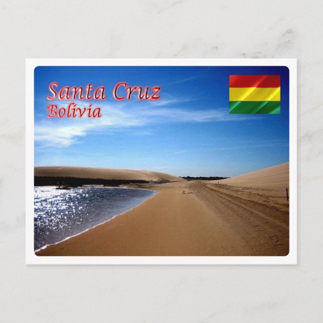 Bolivia - Santa Cruz - Lomas de Arena - Postkarte (Vorderseite)