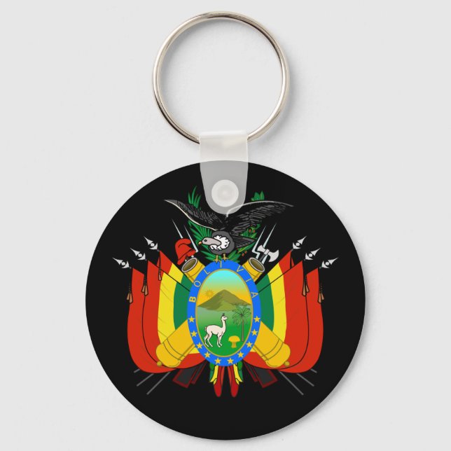 BOLIVIA SCHLÜSSELANHÄNGER (Vorderseite)