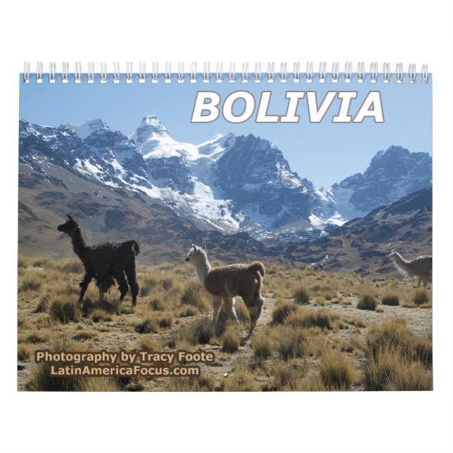 Bolivia Snow Mountain Kalender (Titelbild)