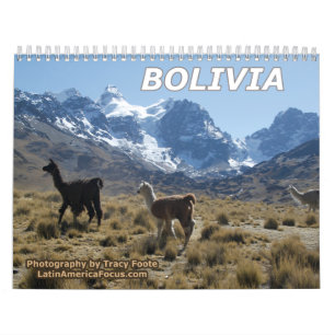 Bolivia Snow Mountain Kalender