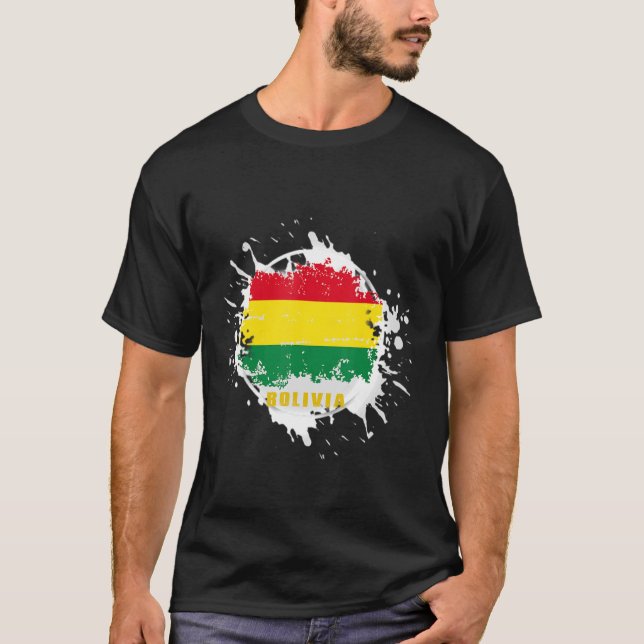 Bolivia Splash T-Shirt (Vorderseite)