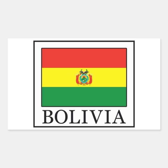 Bolivia Sticker (Vorderseite)