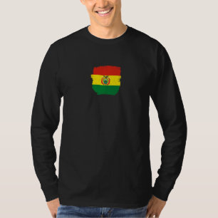 Bolivia Stolz Bolivian Fahne T-Shirt