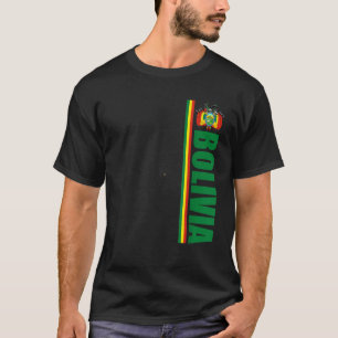 Bolivian Futbol Camisa La Verde Souvenir Flag B T-Shirt