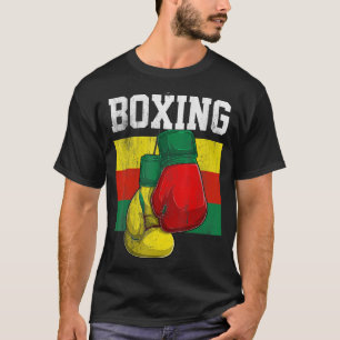 Bolivianische Boxhandschuhe Boxer Boxer Bolivienfa T-Shirt