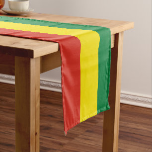 Bolivianische Fahne & Sports Fan House Dekoration Kurzer Tischläufer