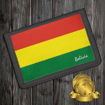 Bolivianische Fahnenmode, bolivianische Patrioten  Tri-fold Geldbeutel<br><div class="desc">WALLETS: Bolivien & Bolivianische Flaggenmode - Liebe in meinem Land,  Reisegeschenke,  Opa Geburtstag,  Nationalpatrioten / Sportfans</div>