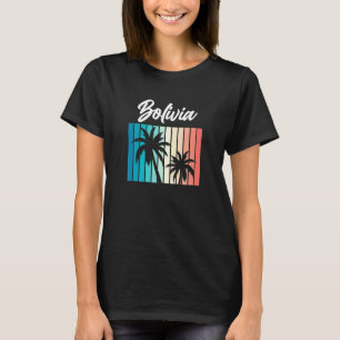 Bolivianische Flagge Männer Frauen Pride Roots T-Shirt