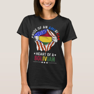 Bolivianisches Auslandsflagge T-Shirt