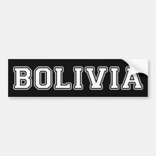 Bolivien Autoaufkleber