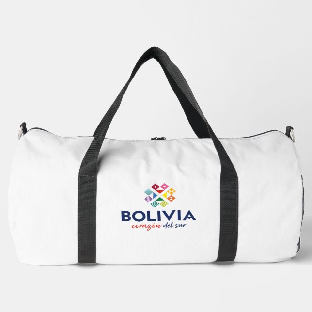 Bolivien corazón del sur duffle bag (Vorderseite)