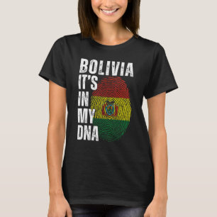 Bolivien Es Ist In Meiner DNA Matching Bolivianisc T-Shirt
