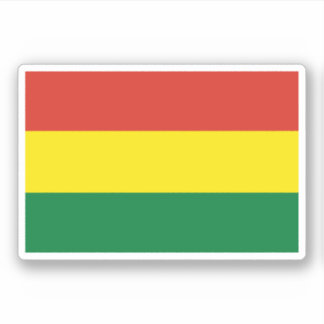 Bolivien Flag Aufkleber