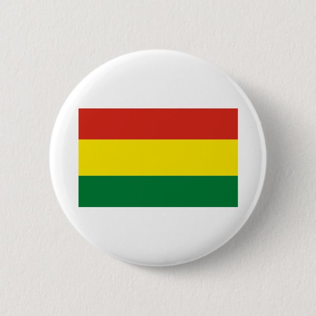 Bolivien Flag Button (Vorderseite)