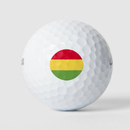 Bolivien Flag Golfball