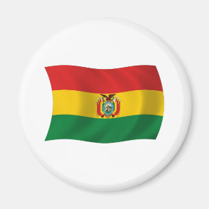 Bolivien Flag Magnet