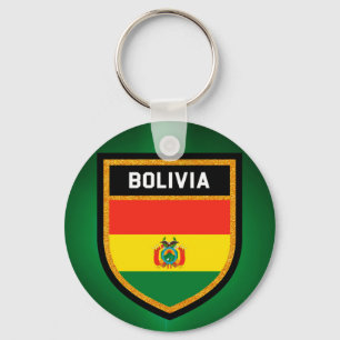 Bolivien Flag Schlüsselanhänger