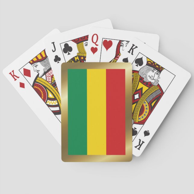 Bolivien Flag Spielkarten (Rückseite)