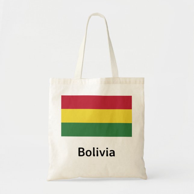 Bolivien Flag Tragetasche (Vorne)