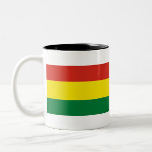 Bolivien Flag Zweifarbige Tasse