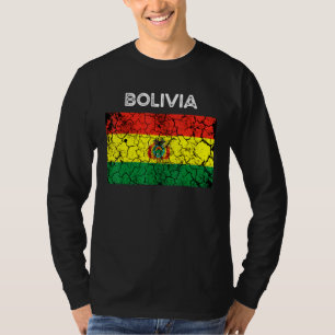 Bolivien-Flagge Bolivien Frauen T-Shirt