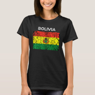 Bolivien-Flagge Bolivien Frauen T-Shirt