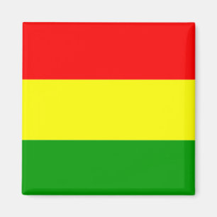 Bolivien: Flagge des Kühlschranks Bolivien Magnet