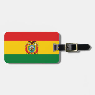 Bolivien-Flagge Gepäckanhänger