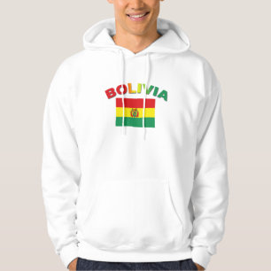 Bolivien-Flagge Hoodie