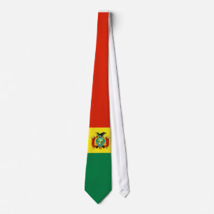 Bolivien-Flagge Krawatte