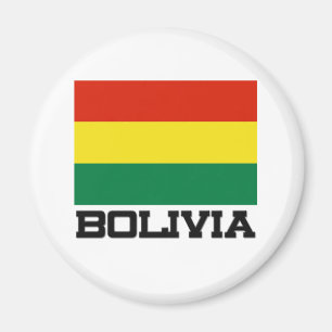 Bolivien-Flagge Magnet