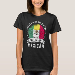 Bolivien Flagge Mexiko Spaß wachsen Bürger Pride T-Shirt