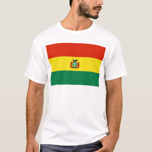 Bolivien-Flagge T-Shirt