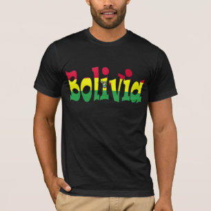 Bolivien-Flagge T-Shirt